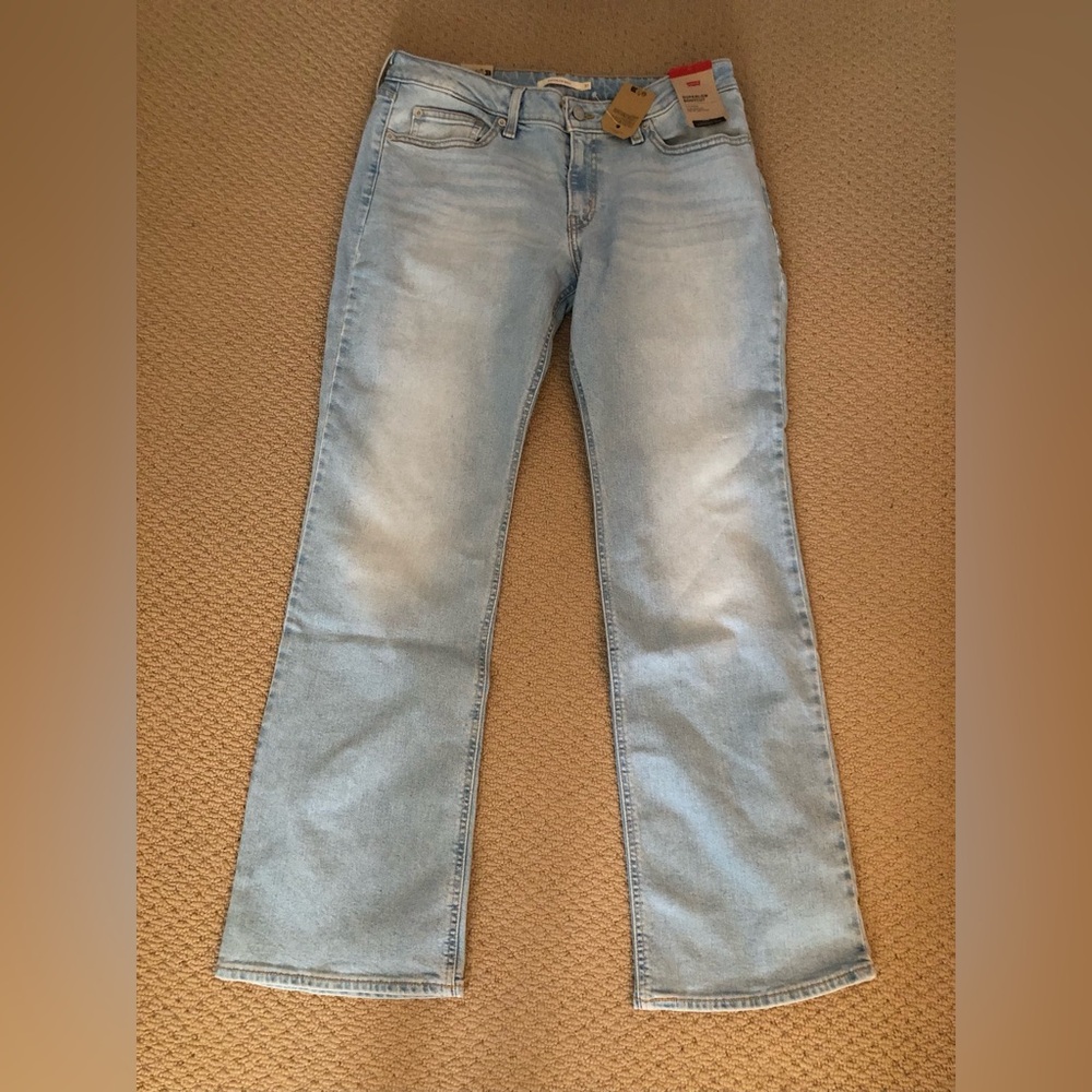 NWT Levi's Light Blue Bootcut Jeans